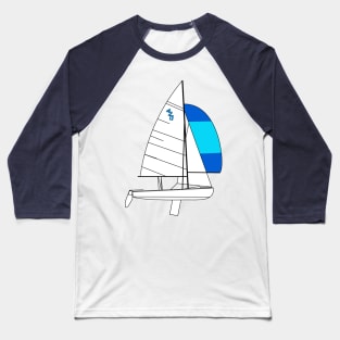 International 420 Dinghy Baseball T-Shirt